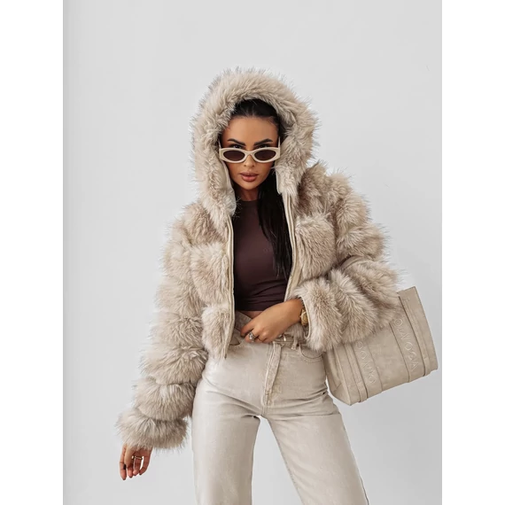 Olavoga LANIKA kabát/mellény világos bézs