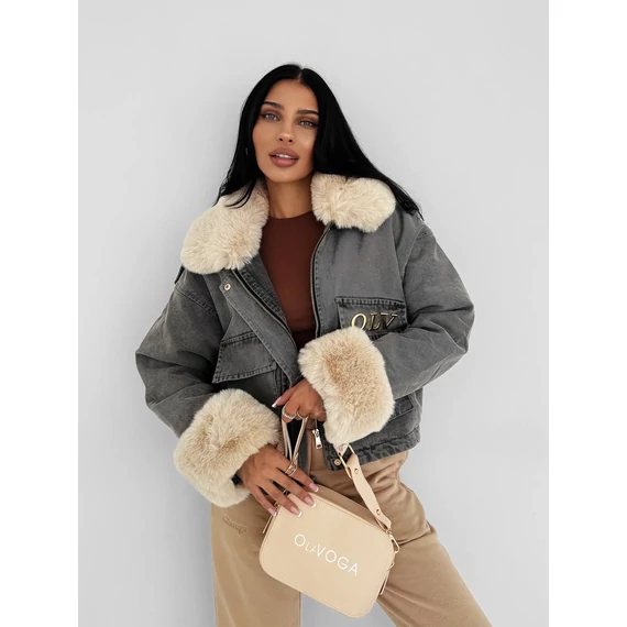 Olavoga MONDEO kabát szürke