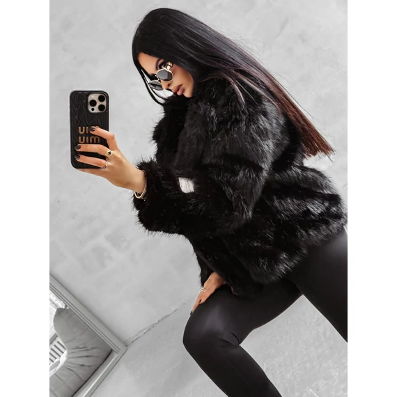 Olavoga CUAR kabát fekete